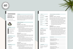 Resume Template CV Template For Word