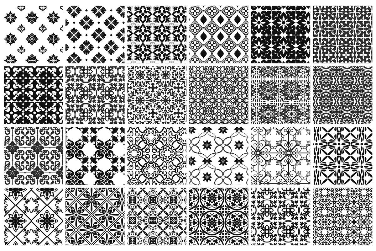 Ornamental pattern brushes Procreate, a Brush Add-On by TheWhiteCatLab (Photo 4 of 5)