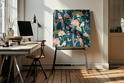 Fleur de Jardin Floral Patterns set, a Pattern Graphic by Elena Dorosh (Thumbnail 6 of 13)