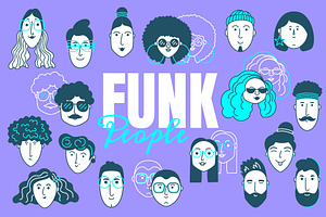 FUNK People Illustration, a Person Illustration by Kalash