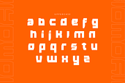Woiyo - Modern Futuristic Font, a Sans Serif Font by Maenjari Std (Thumbnail 4 of 10)