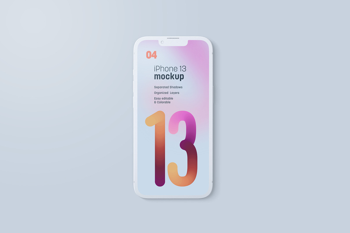 iPhone 12, 13, 14 Pro Clay Mockup, an iPhone Mockup by Deeplab (Photo 12 of 53)