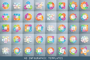 Set of infographics
