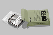 Premium Coffee Box with Pouch Mockup, a Packaging Mockup by Permadi Creative (Thumbnail 3 of 5)