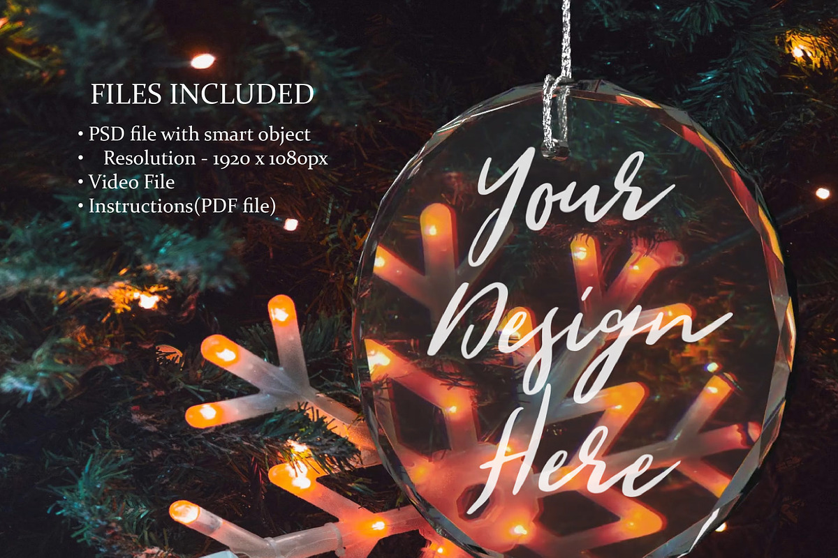 Glass Ornament Mockup Video, a Cups & Container Mockup by MockupsBox (Photo 4 of 5)