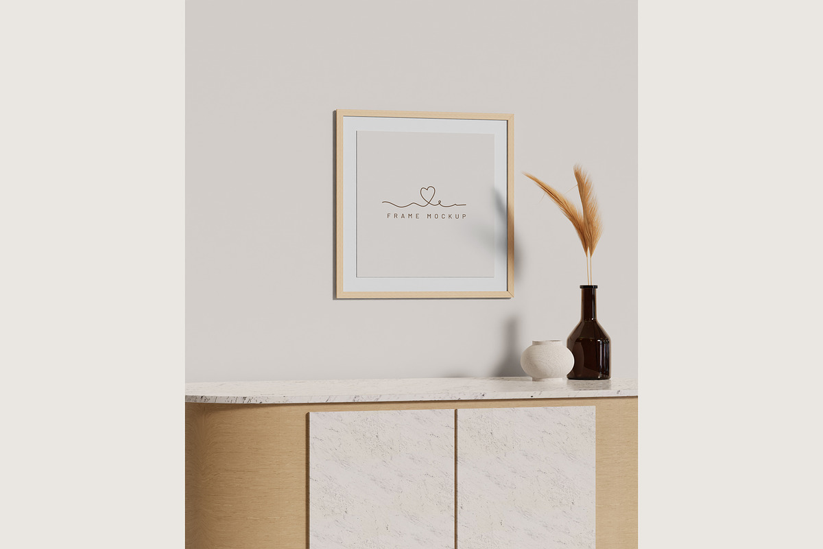 Aesthetic frame mockup, a Product Mockup by mockupocka (Photo 13 of 14)