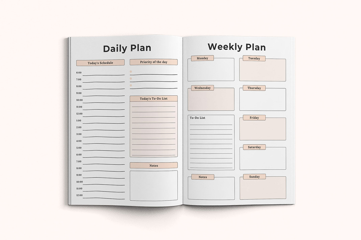 2022,2023 Planner Template Canva V13, a Stationery Template by LaxmiOwl (Photo 4 of 7)