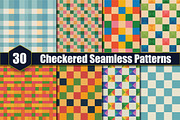 30 Checkered Seamless Patterns, a Pattern Graphic by protabsorkar11 (Thumbnail 1 of 4)