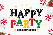 Christ Party - Christmas Font, a Slab Serif Font by KiddoGlyphs Studio (Thumbnail 3 of 4)