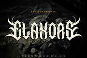 Elaxors - Classic Blackletter Font, a Blackletter Font by Dhabee (Thumbnail 1 of 16)