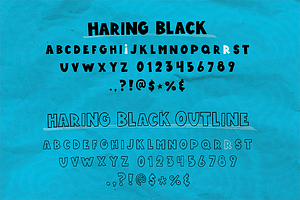 Haring Font Family