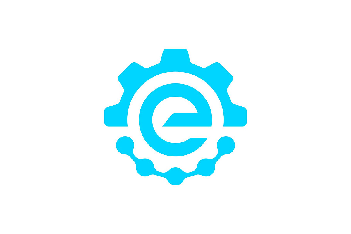 Letter E Gear Logo, a Branding & Logo Template by Buqancreative (Photo 3 of 4)