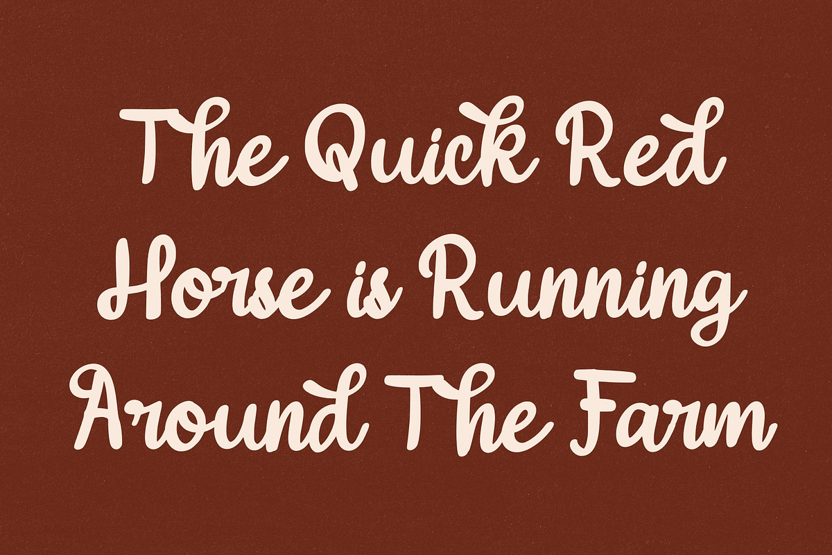 CS Nelida - Summer Bold Script Font, a Script Font by Craft Supply Co. (Photo 6 of 8)