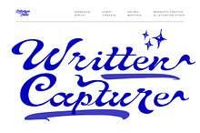 Written Capture - Expressive Display