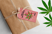Christmas Cannabis collection, a Seasonal Illustration by SecondOfJuly (Thumbnail 4 of 5)
