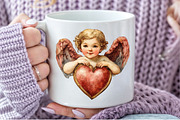 Vintage Cupid Clipart, an Illustration by Pixels.Craft (Thumbnail 5 of 7)