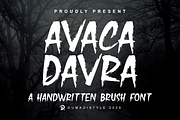 Avaka Davra, a Font by Dumadistyle (Thumbnail 1 of 8)