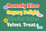 Gefarin 3D, a Sans Serif Font by Craft Supply Co. (Thumbnail 4 of 8)
