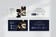 Luxury Food & Restaurant PowerPoint, a Presentation Template by New Coral Design (Thumbnail 4 of 6)