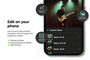 20 Concert Colors Lightroom Presets, a Preset Add-On by Hubzway (Thumbnail 4 of 13)