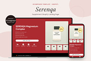 Serenqa - Shopify EComposer Template, a Shopify Template by Boost Convert (Thumbnail 1 of 11)