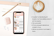 YouTube Branding Pack | CANVA, a Social Media Template by Tegefeldt Design (Thumbnail 6 of 7)