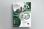 Business Flyer Template, a Flyer Template by MightyDesign (Thumbnail 1 of 8)