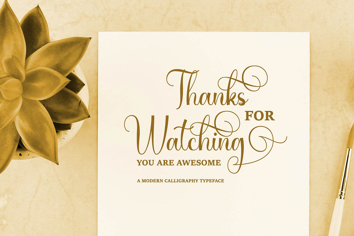 Karmala, a Script Font by sabrcreative (Photo 10 of 10)