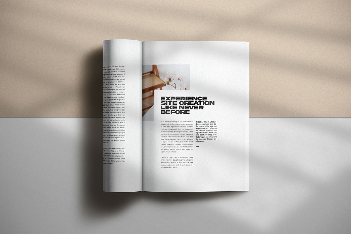 Life Style Magazine, a Magazine Template by Creatiya Type (Photo 8 of 11)