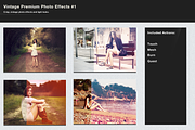Vintage Premium Photo Effects Bundle, an Action Add-On by Mike Moloney (Thumbnail 1 of 5)