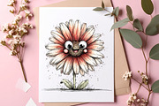 Whimsical flower clipart, an Illustration by SinaCreation (Thumbnail 10 of 11)