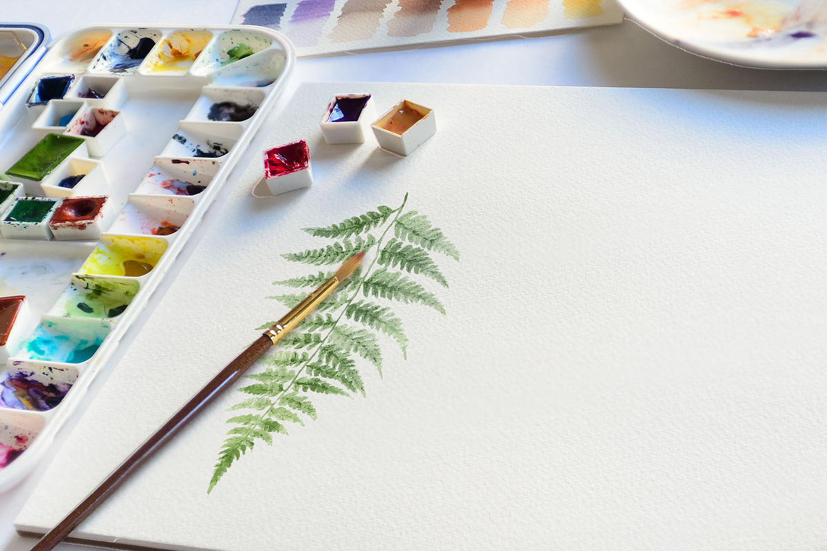 Soft Pastel Spring/Summer Watercolor, a Pattern Graphic by Deckar_art (Photo 2 of 5)