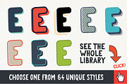 Instant Letter Effect Pack, a Layer Style Add-On by Vitek Graphic (Thumbnail 3 of 6)