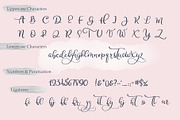 Calligraphy Wedding Font Delight, a Script Font by Happy Letters (Thumbnail 7 of 8)