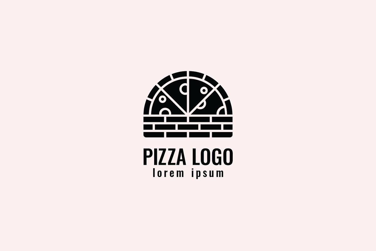 Pizza Firewall Food Restaurant Logo, a Branding & Logo Template by P.F. Creative Lab (Photo 2 of 3)