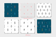 Thunderbolt Seamless Patterns, a Pattern Graphic by AllNikArt (Thumbnail 6 of 6)