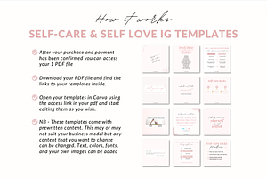 Self-care & Self-love Instagram Post