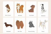 Friends: 23 different dog breeds, an Animal Illustration by Mii Lab (Thumbnail 10 of 13)