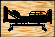 20 Hospital Bed Silhouette Clipart S, an Illustration by balal (Thumbnail 4 of 4)