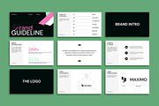 MAXIMO | Brand Guidelines Templates, a Branding & Logo Template by Artisan Vibes (Thumbnail 8 of 11)
