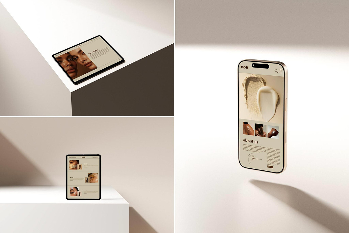 Noa Device Mockup Collection, an iPhone Mockup by Mockup Line (Photo 4 of 7)