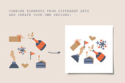 Celebration kit | Vector collection, a Decorative Illustration by katieromanoff_art (Thumbnail 9 of 21)