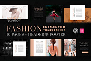 Fashion Art | Elementor Template Kit, an UI Kit Template by Touringxx Creative Studio (Thumbnail 1 of 5)