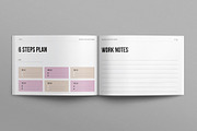 Workbook Creator Planner Landscape, a Magazine Template by E-Type (Thumbnail 6 of 7)