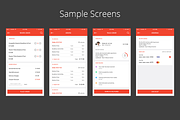 Food App UI Kit, an UI Kit Template by Themeclues (Thumbnail 5 of 6)