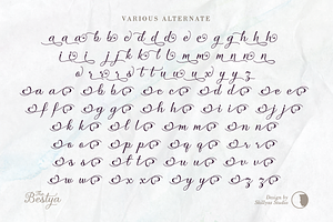 The Bestya Lovely Modern Script Font