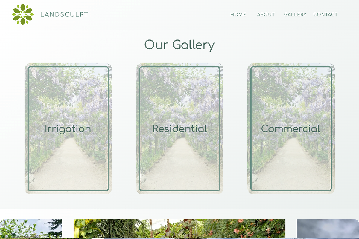 Landscaping Gradient Showit Template, a Landing Page Template by maddiedigitalco. (Photo 5 of 5)