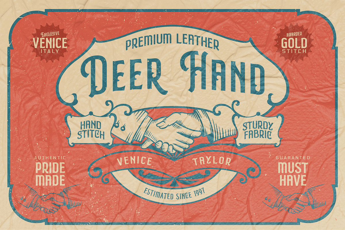 Young Fighter Vintage Display, a Serif Font by alit design (Photo 6 of 21)