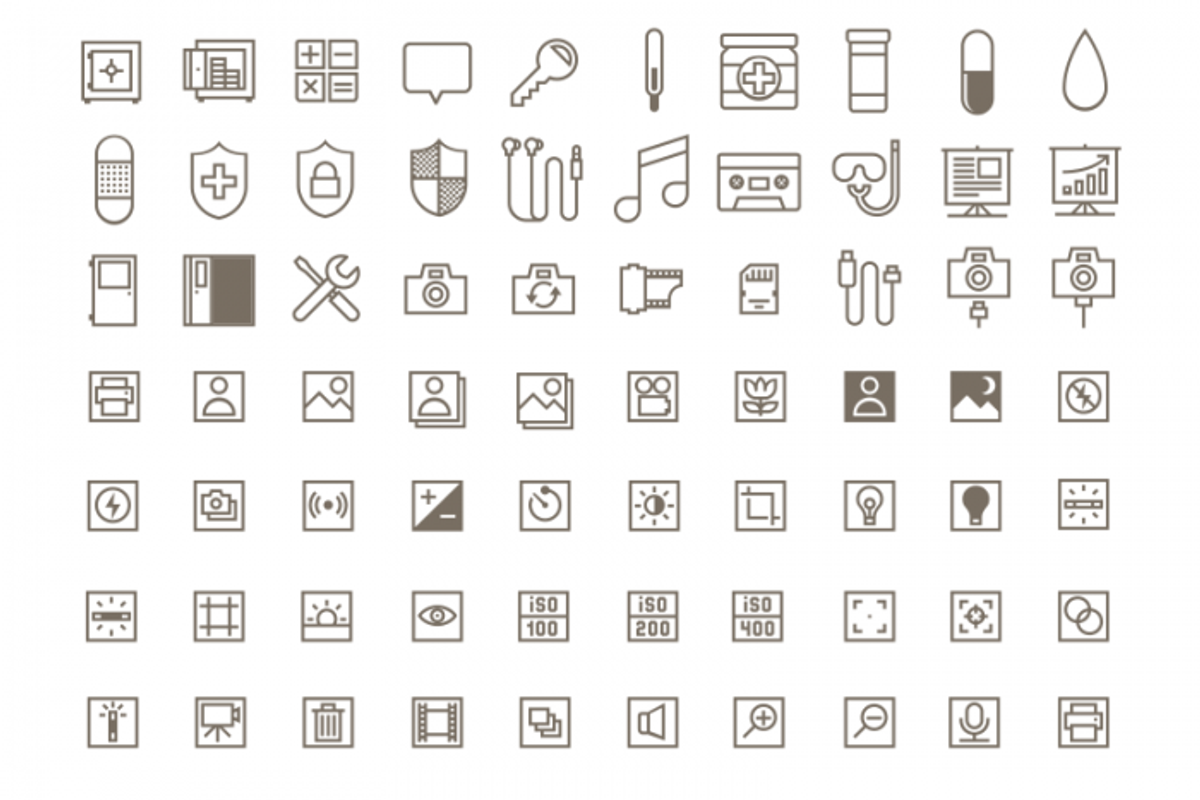 600+ Stroke Vector Icons, an Outline Icon by Imagine Design (Photo 6 of 8)