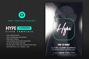 4in1 HYPE Flyer Template, a Flyer Template by OVNI-TEMPLATES (Thumbnail 1 of 4)